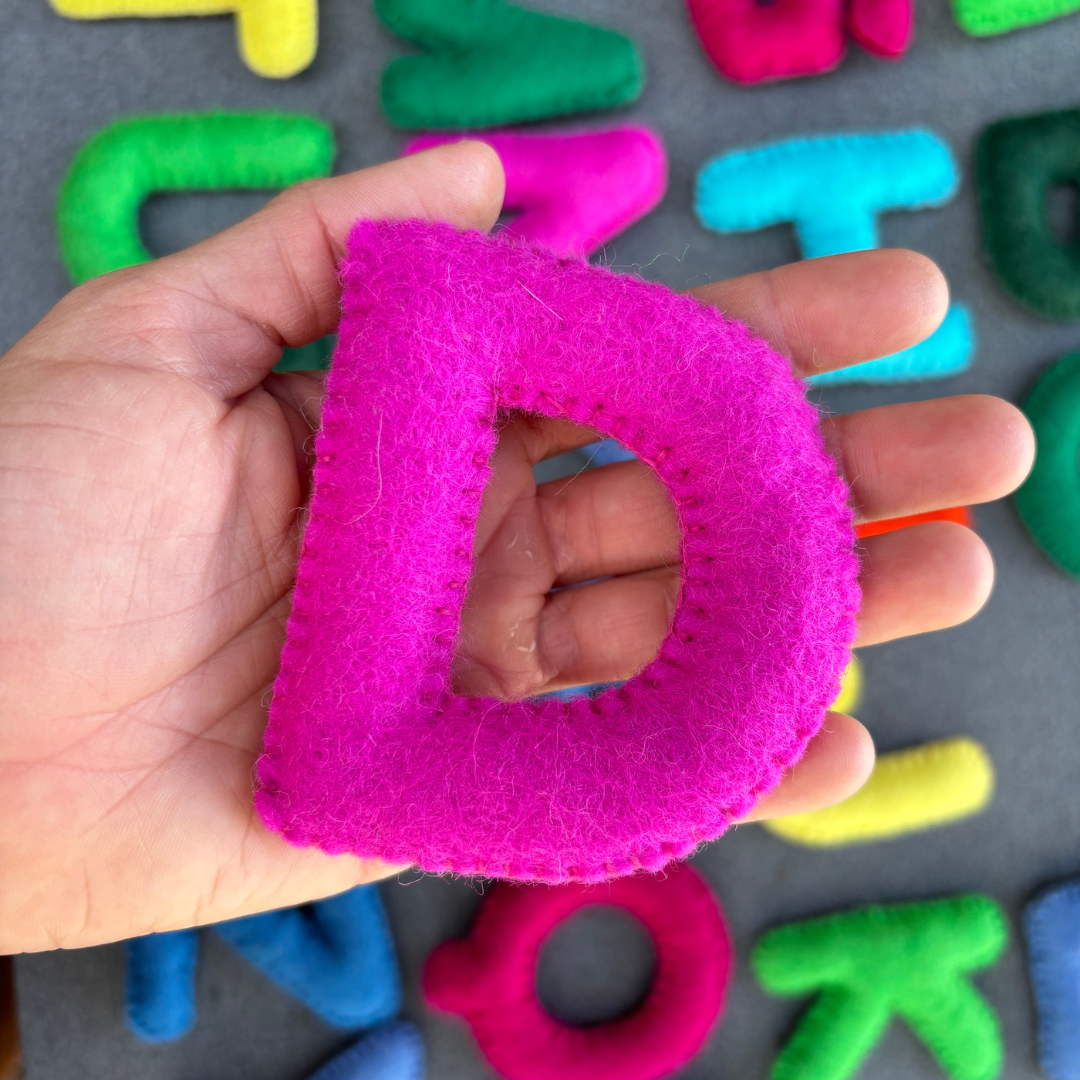 Handmade Felt Alphabet