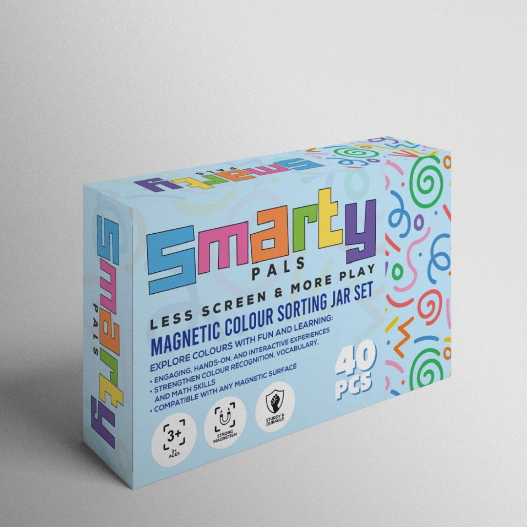 Magnetic Color Sorting Jar