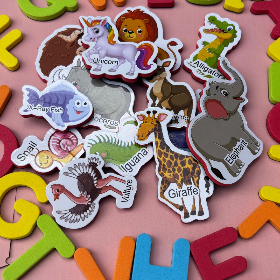 Alphabet & Animals Magnets