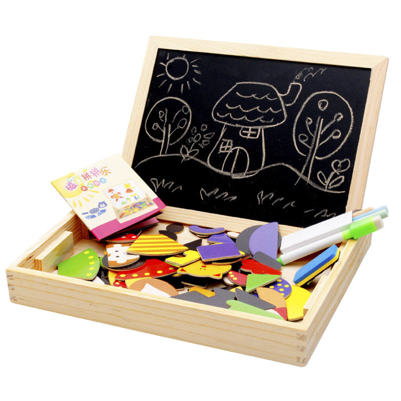Animals Magnetic Doubled Sided Drawing Board