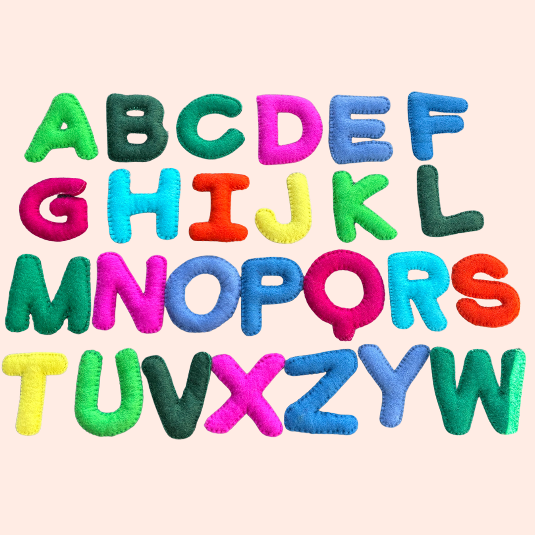 Handmade Felt Alphabet