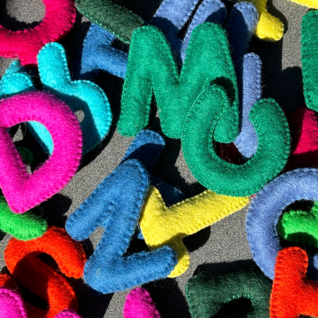 Handmade Felt Alphabet