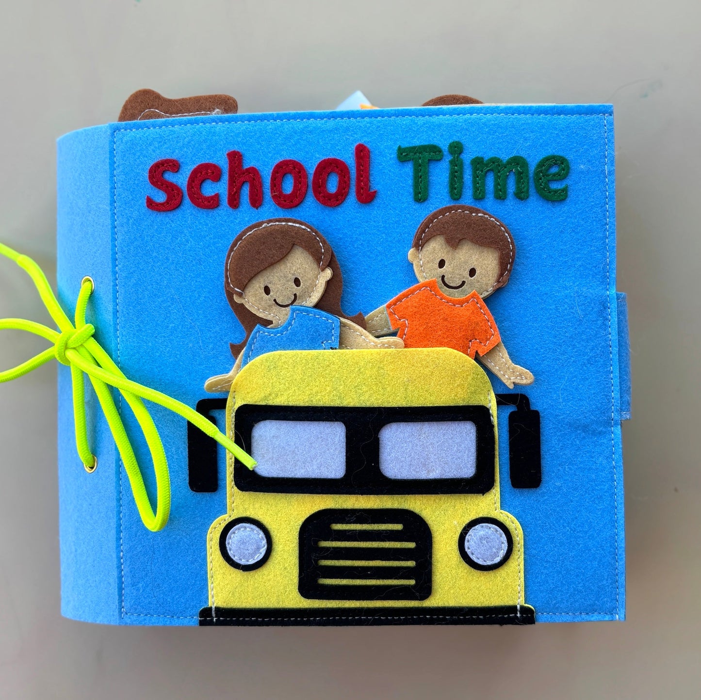 School Time Busy Book