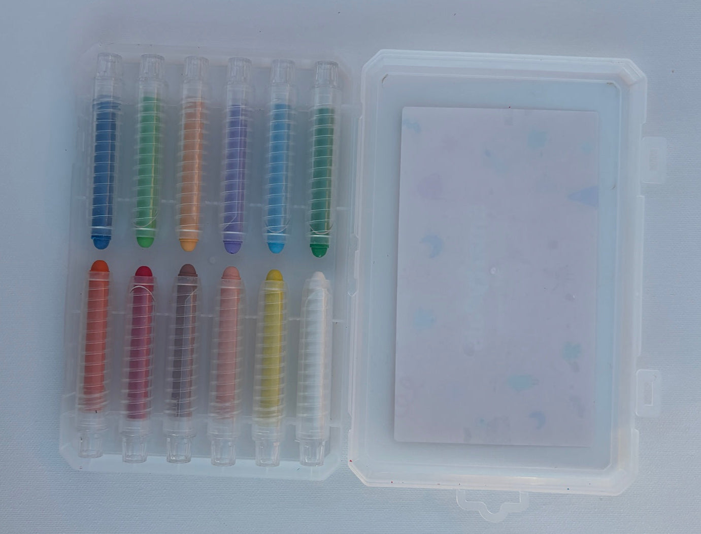 12pcs Dustless Chalk Crayons