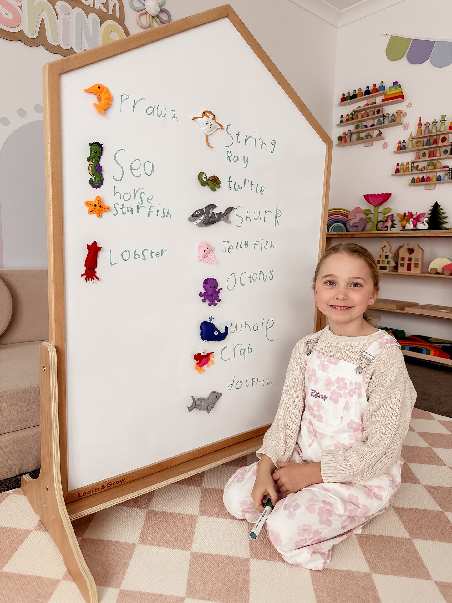 10pack Felt Magnets | Sea Animals