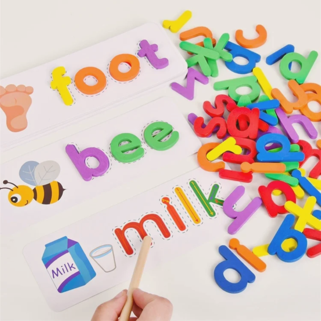 Educational Alphabet Spelling Word - 52pcs