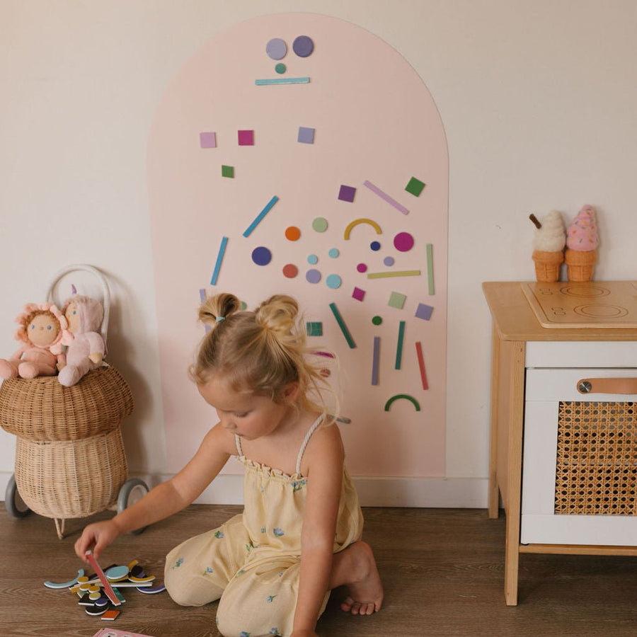 Magnetic PlayWall™ | Renter-Friendly Magnetic Wall Decal