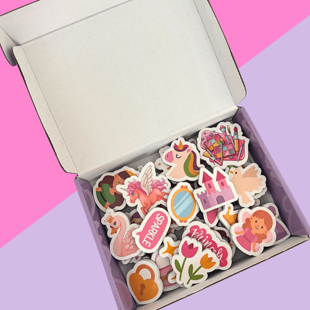 Princess Magnet Set | Fairy Tale Magnetic Play Pieces for Kids - Smartypals