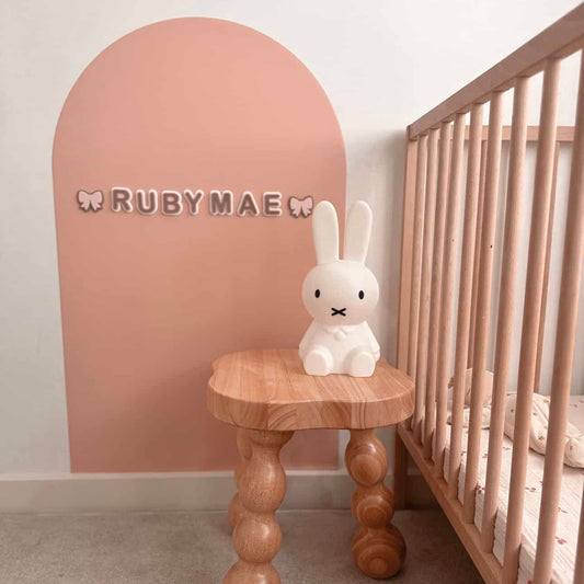 BUNDLE: Magnetic Wall Decal + Custom Letter