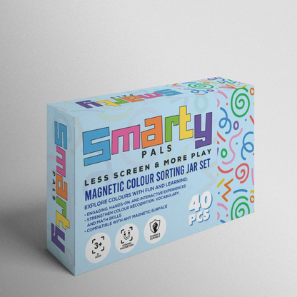 Magnetic Color Sorting Jar