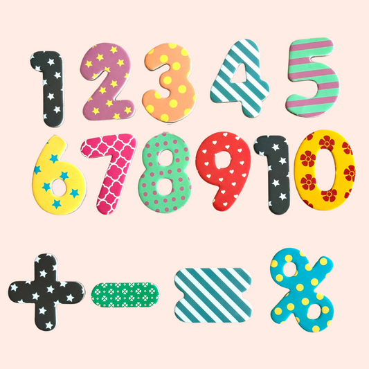 Numbers Magnets Set