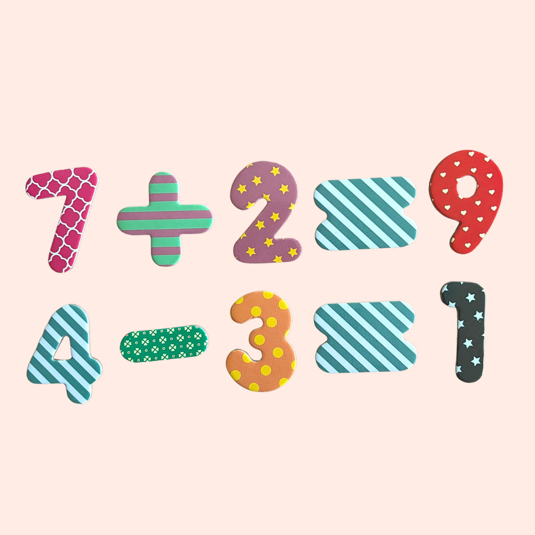 Numbers Magnets Set
