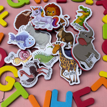 Alphabet & Animals Magnets