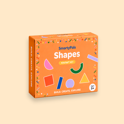 Magnetic Shapes Set | Colour & Shape Magnets for Kids