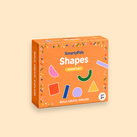 Magnetic Shapes Set | Colour & Shape Magnets for Kids