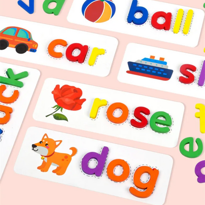 Educational Alphabet Spelling Word - 52pcs