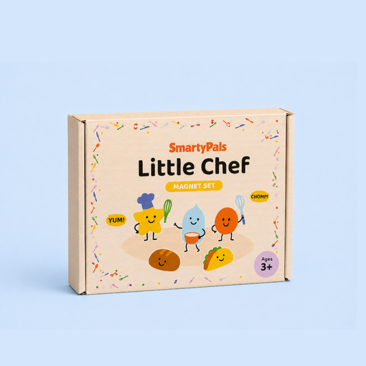 Little Chef Magnet Set | Magnetic Food Play Pieces for Kids