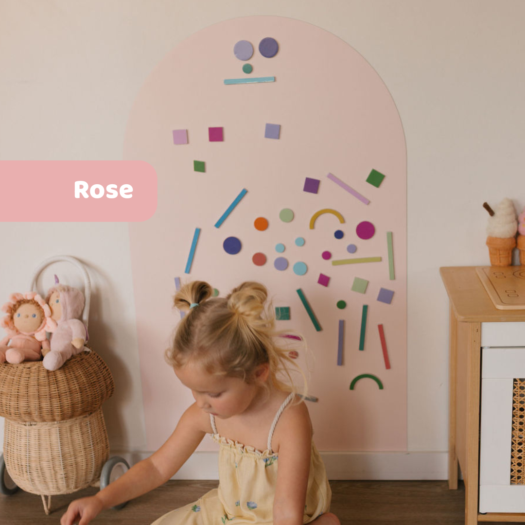 BUNDLE: Magnetic Wall Decal + Custom Letter