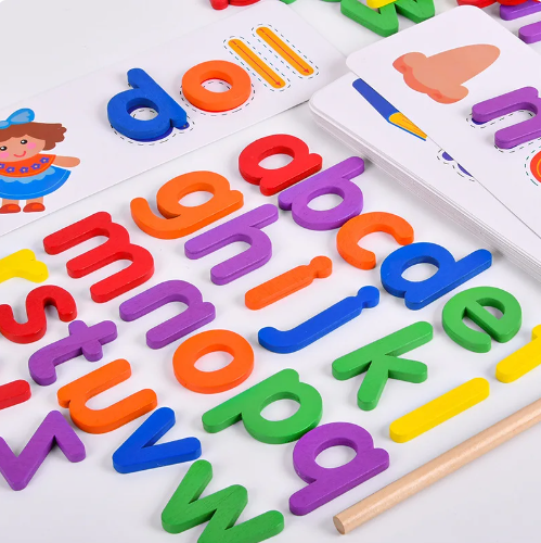 Educational Alphabet Spelling Word - 52pcs