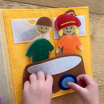 Sweet Home Felt Busy Book | Screen - Free Activity Book for Kids - Smartypals