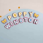 Custom Name Magnets + Magnetic Wall Decal | Personalised Kids Play Wall - Smartypals