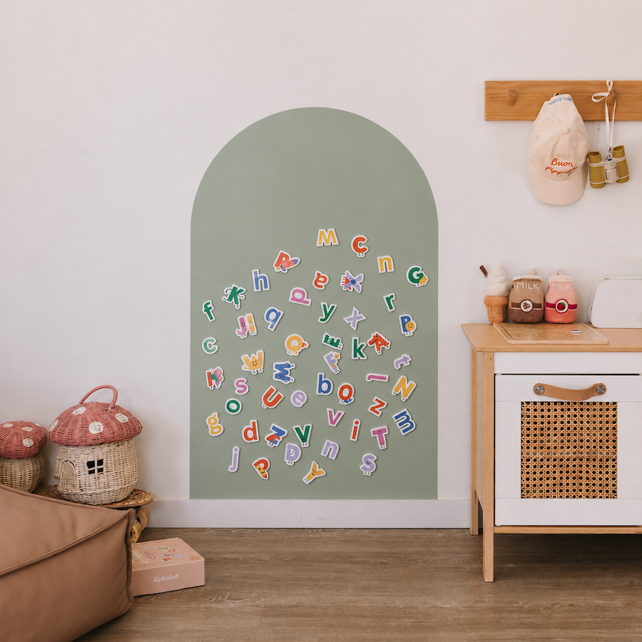 Magnetic Playwall™ | Renter-Friendly Magnetic Wall Decal