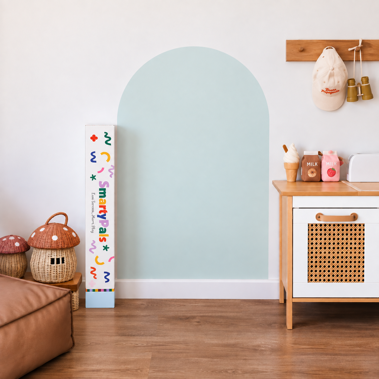 Magnetic Playwall™ | Renter-Friendly Magnetic Wall Decal